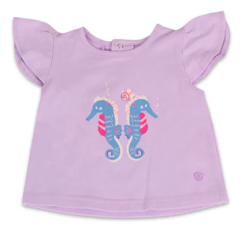 Polera Manga Corta Niña Lila Pillin (pvy607-23lil)