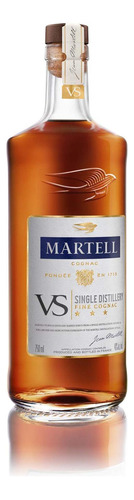 Caja De 6 Cognac Martell Vs Single D 700 Ml