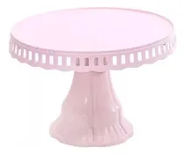 Comprar Alzadores De Torta Tortero Exhibidor Porta Torta Bases Para Tortas Base Torta Exhibición Color Rosa Claro Insumos Reposteria Base de torta alzador para torta Pasteleriacl