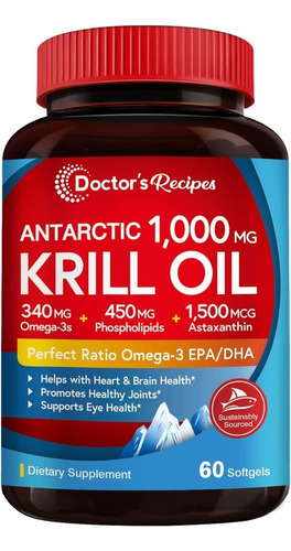 Aceite De Krill Doctor S Recipe - - Unidad A $3215