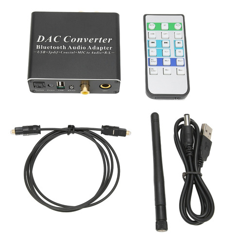 L Digital To Analog Audio Converter Dac Rca 3.5mm Jack