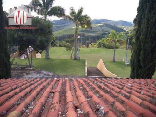 Imagem 23 de 30 de Linda Chácara Com 5 Dormitórios, Piscina, Excelente Localização, Vista Deslumbrante, À Venda, 8300 M² Por R$ 780.000 - Rural - Socorro/sp - Ch0359