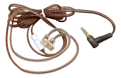 Kz Cable Repuesto Audífono Tipo Pin C Con Micrófono Edx Zsn