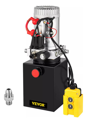 Vevor Bomba Hidráulica De Acción Simple 12v Depósitometal 4l