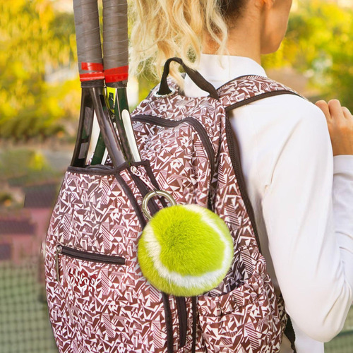 Llavero De Pelota De Tenis Llaveros De Tenis Para Mochilas C