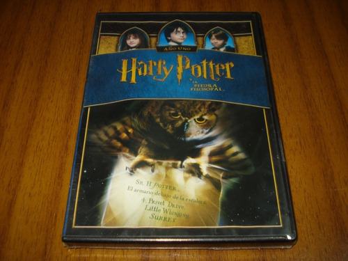 Dvd Harry Potter Y La Piedra Filosofal (nuevo Y Sellado) 