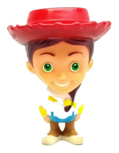 Muñeco De Goma Dura Pop Toy Story 4 Jessie.