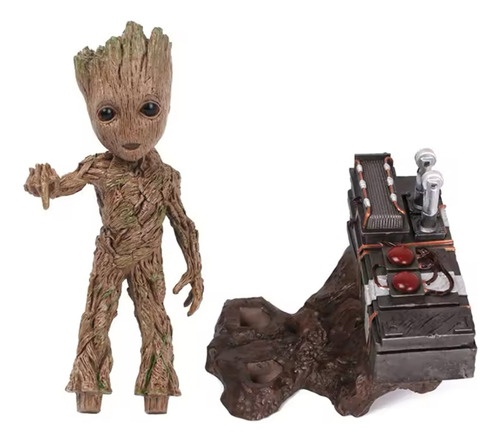 Figura Baby Groot Guardianes De La Galaxia 26cm