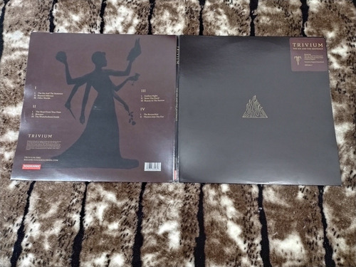 Trivium The Sin And The Sentence Lp Doble Tapa Gatefold 2017 (Usado)