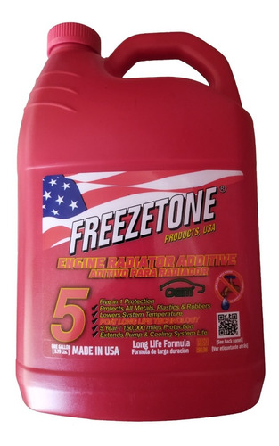 Refrigerante Freezetone Rojo. 3.79 Litros (galon)