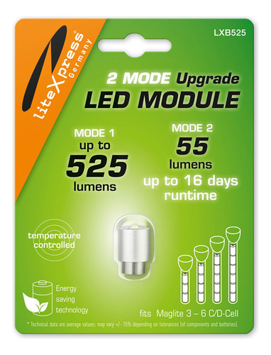 Litexpress Lxb525 Modulo Actualizacion Led 2 Modo 55 Lumene