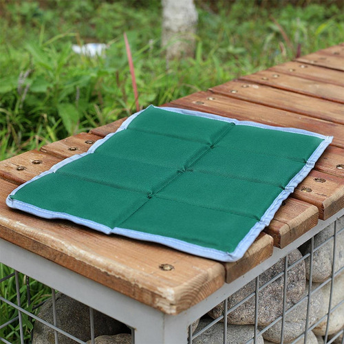 Cojín Para Acampar, Tela Oxford, Cómoda Almohadilla Verde