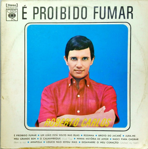 Roberto Carlos Lp 1971 É Proibido Fumar 15928