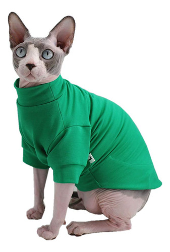 Sphynx - Camisetas De Algodon Para Gatos Sin Pelo, Ropa Para