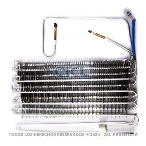 Conjunto Evaporador C/ Resistencia Helad. Mabe Ge Wg03f05607