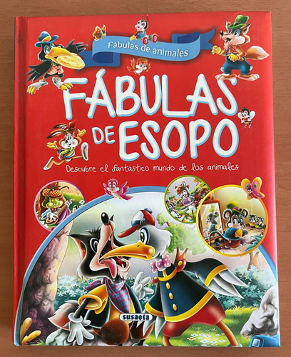 Fábulas De Esopo, Ed Susaeta, Tapa Dura