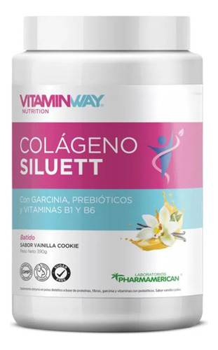 Vitamin Way Colágeno Siluett Vainilla Cookie Polvo Bebible