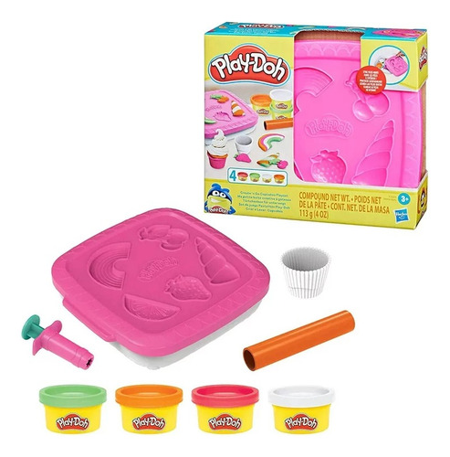 Set De Masas, Juego Crea Tus Cupckaes Play Doh