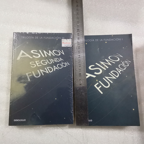 Fundación Y Segunda Fundación Isaac Asimov Nuevos Leer Descr (Usado)