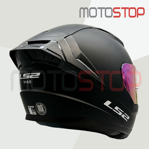 Casco Integral Ls2 Ff810 Negro Matte / Mica Tornazol / Qr