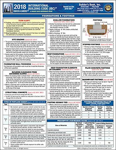 Libro:  International Building Code (ibc) 2018 Quick-card