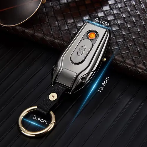 Encendedor Cigarrillos Usb Recargable Led