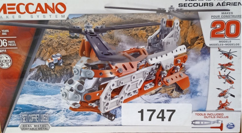 Meccano Aerial Rescue 20 Modelos