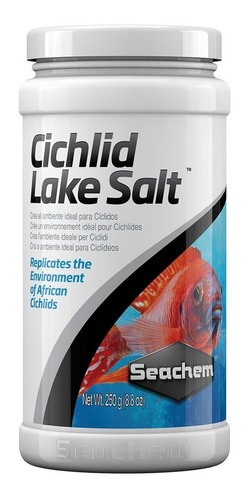 Cichlid Salt Lake 250gr Acondicionador Agua Peces Ciclidos