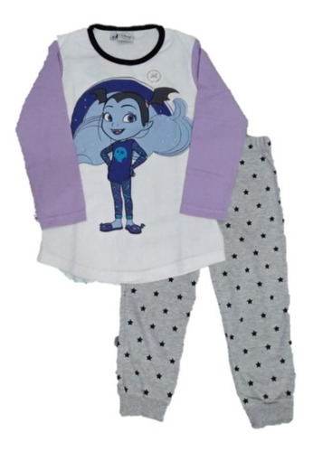 Conjunto Pijama Vampirina Lila Manga Larga