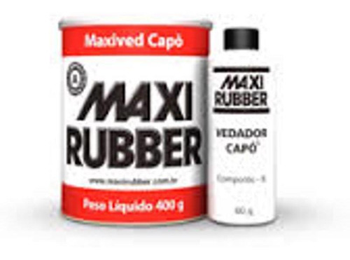 Massa Para Vedação Automotiva Maxived Reparos Em Capo 400gr