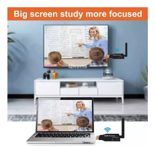 Kit Transmissor E Receptor Hdmi Sem Fio Bluetooth Extensão