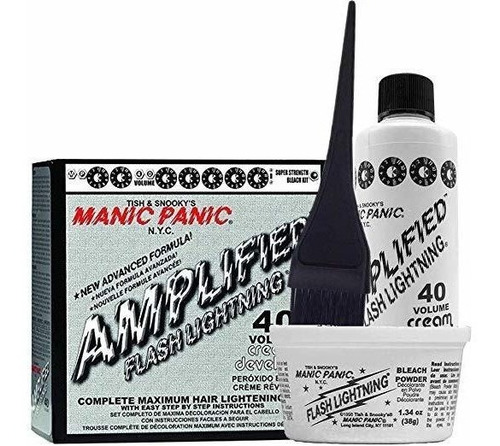 Manic Panic Relámpago - Kit De Decoloración Para Cabello - 4
