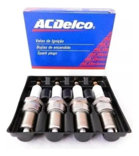 Kit Bujias X 4 Chevrolet Corsa Ii Meriva 8v Acdelco 3c