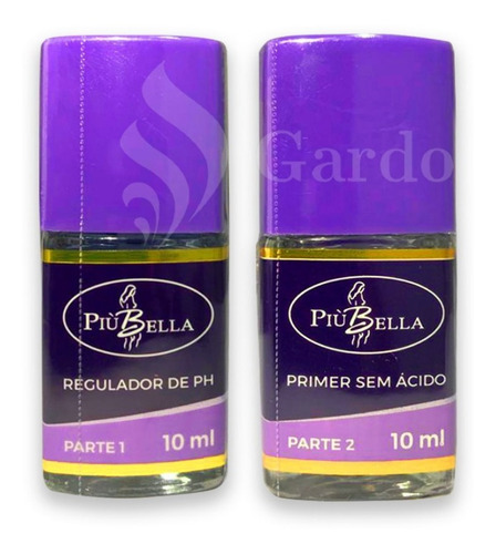 Kit Regulador De Ph E Primer Sem Ácido 10ml Piubella Top