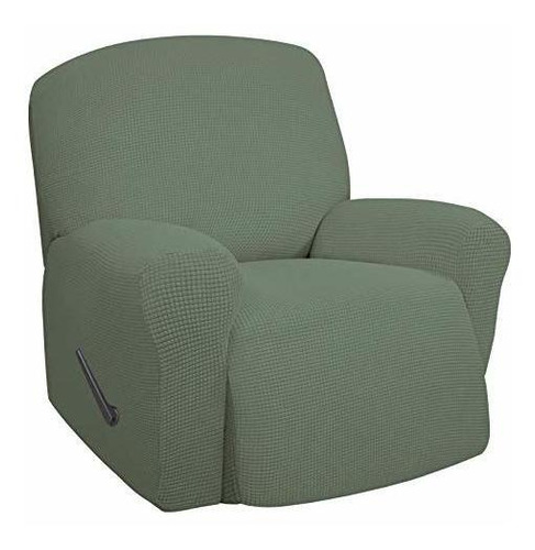 Funda De Sofa Easy-going Para Reclinable Color Verde Suave