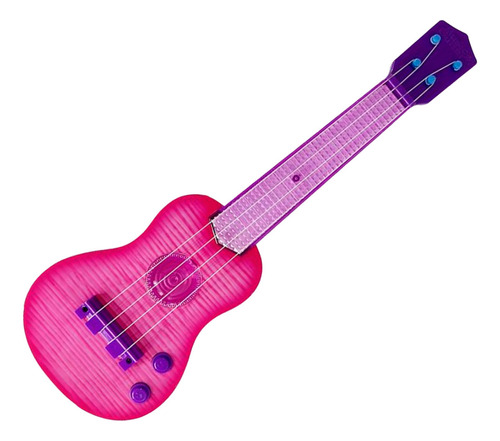 Guitarra Para Niña Juguete Luces + Sonidoregalo + Baterias