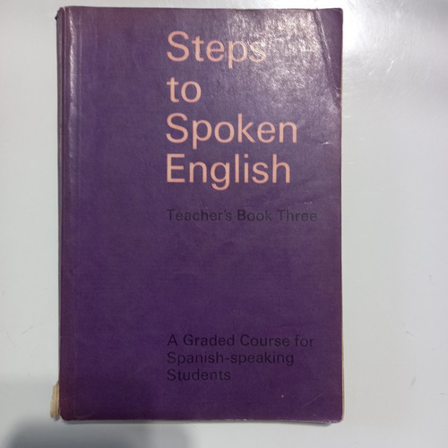 Imagen 1 de 2 de Steps To Spoken English Longmans