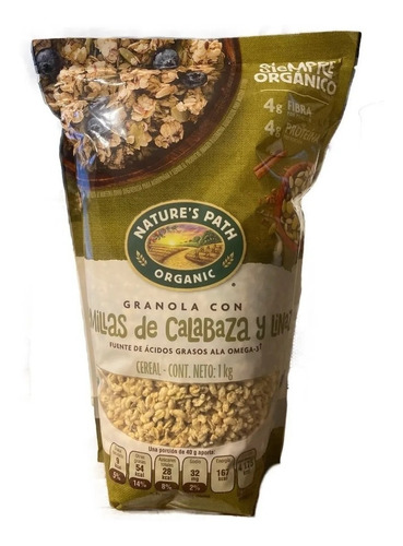 Granola Semilla De Calabaza Linaza Natures Path Organic 1 Kg