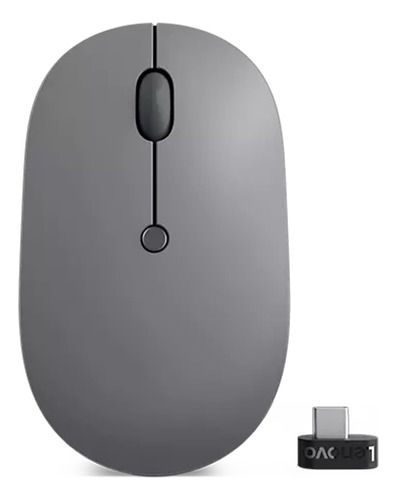 Mouse Inalámbrico Lenovo Go Usb-c Essential, Receptor Nano U