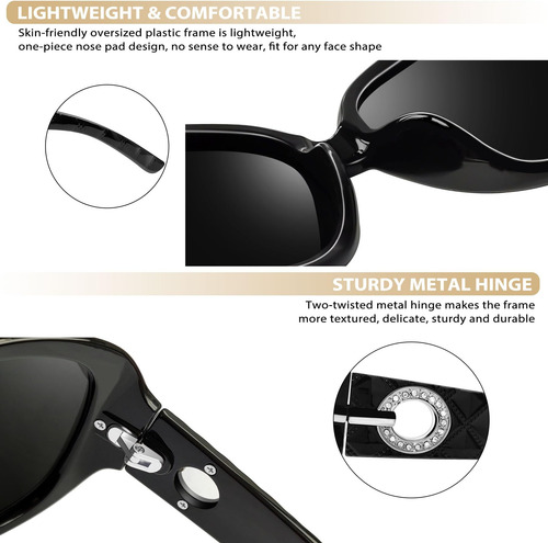Joopin Gafas De Sol Grandes De Moda Shady Rays, Gafas De Sol