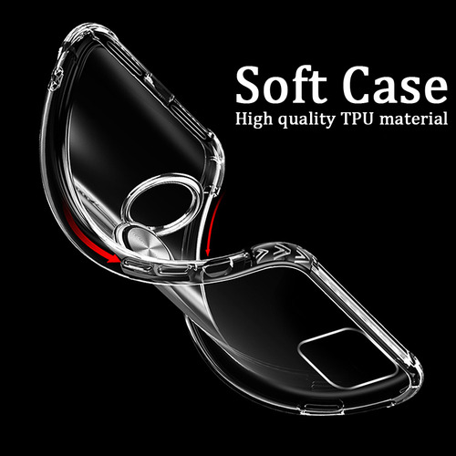 Capa Para Moto Edge 50 Ultra Airbag Anti-queda+mica