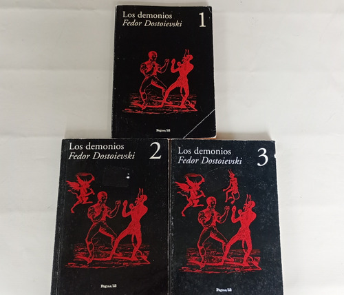 Los Demonios Feder Dostoievski .lote X 3 Libros