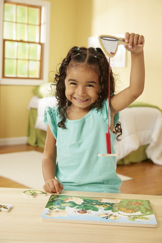 Melissa & Doug Magnético De Madera Del Rompecabezas Juego Se
