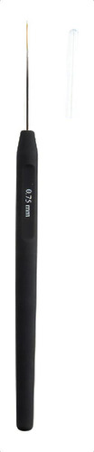 Agulha de crochê Golden Head Handle 15 cm 0,75 mm Knitpro
