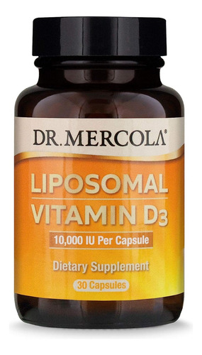 Vitamina D3 10,000iu 250mcg 30 Capsulas Dr Mercola