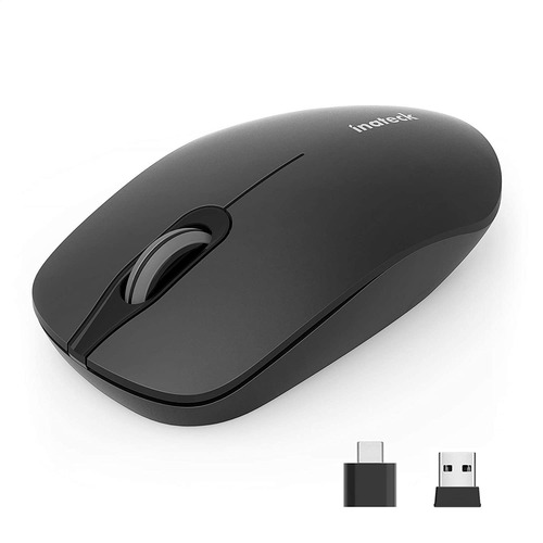 Mouse Inateck, Inalambrico/nano Receptor Usb/negro