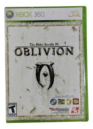 The Elder Scrolls: Oblivion Juego Original Xbox 360 (Reacondicionado)
