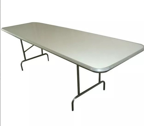 Paquete Mesa Banquetera Y 10 Sillas Plegable Plastica
