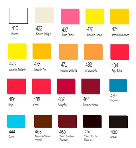Imagen 2 de 6 de Pintura Acrílica Alba 200ml Arte Manualidades