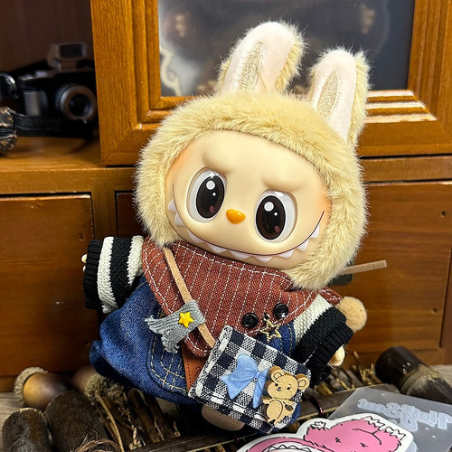 Rabble Western Peluche Vaquero Muñeca Disfraz Accesorio 4pcs